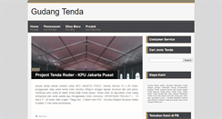 Desktop Screenshot of gudangtenda.com